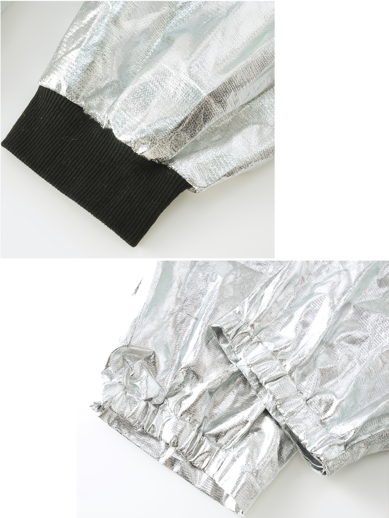 Men's Silvery Astronaut Spacesuit Costume, Cosplay